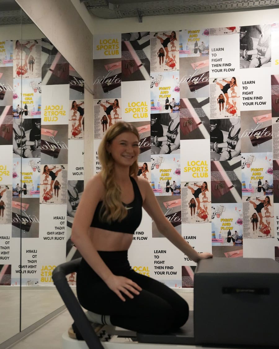 Kimberly, Trainerin für Pilates und die Academy