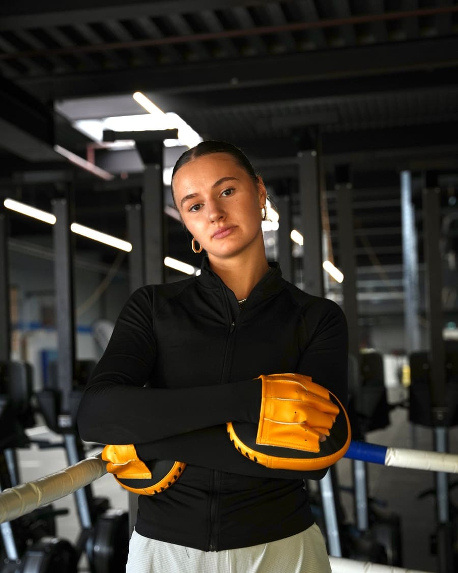Samra Hasanovic, Inhaberin und Trainerin für Kickboxing